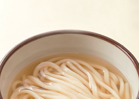 本物の素うどん