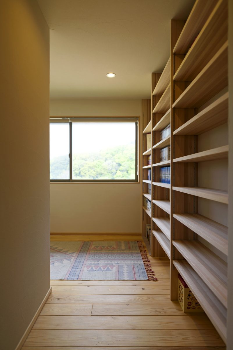 書斎 | ねこと暮らす大屋根の半平の家