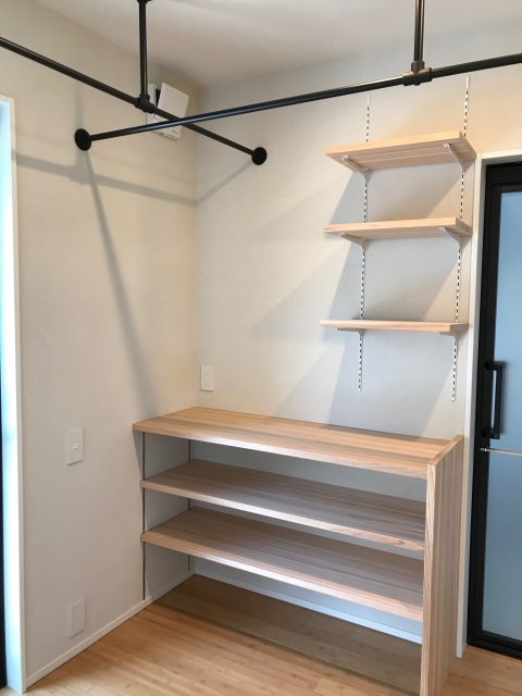 脱衣室造作カウンター