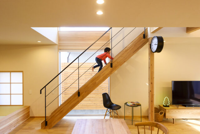  | 平屋にみえる二階建ての家