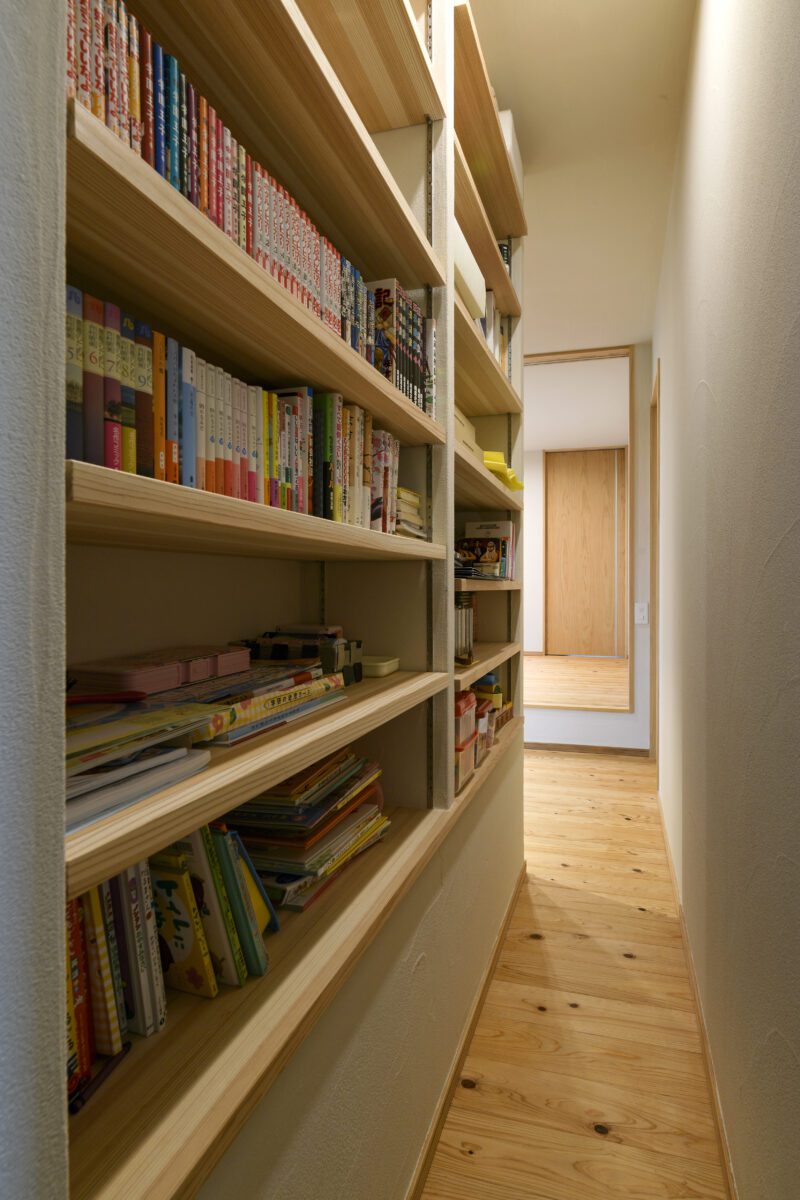 収納 | 中庭のあるロの字の平屋